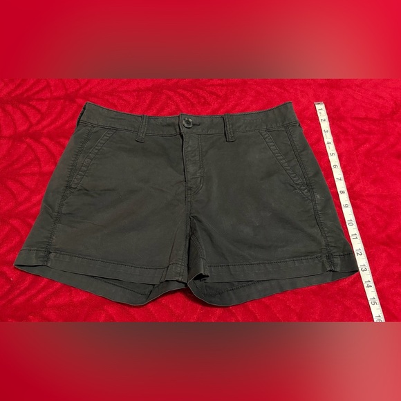 Size 8 Black American Eagle Shorts POCKETS Great Condition Measurements N Pics - Picture 12 of 12